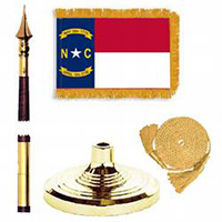 North Carolina Standard Flag Kit,KSNC35S