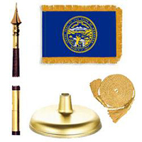 Nebraska Premium Flag Kit
