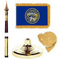 Nebraska Standard Flag Kit