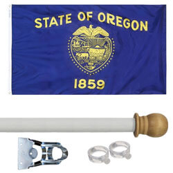Oregon Standard House Flag Kit, KSOR35HOME