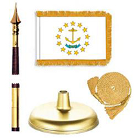 Rhode Island Premium Flag Kit