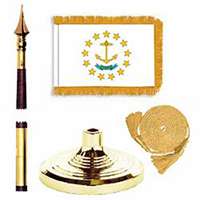 Rhode Island Standard Flag Kit