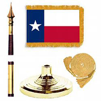 Texas Standard Flag Kit,KSTX35S