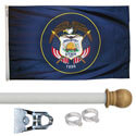Utah Standard House Flag Kit, KSUT35HOME