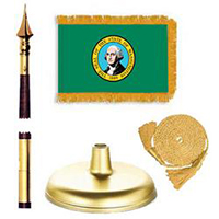 Washington Premium Flag Kit
