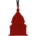 Hand Crafted Metal  Arkansas State Capitol Ornament, KURCPTL
