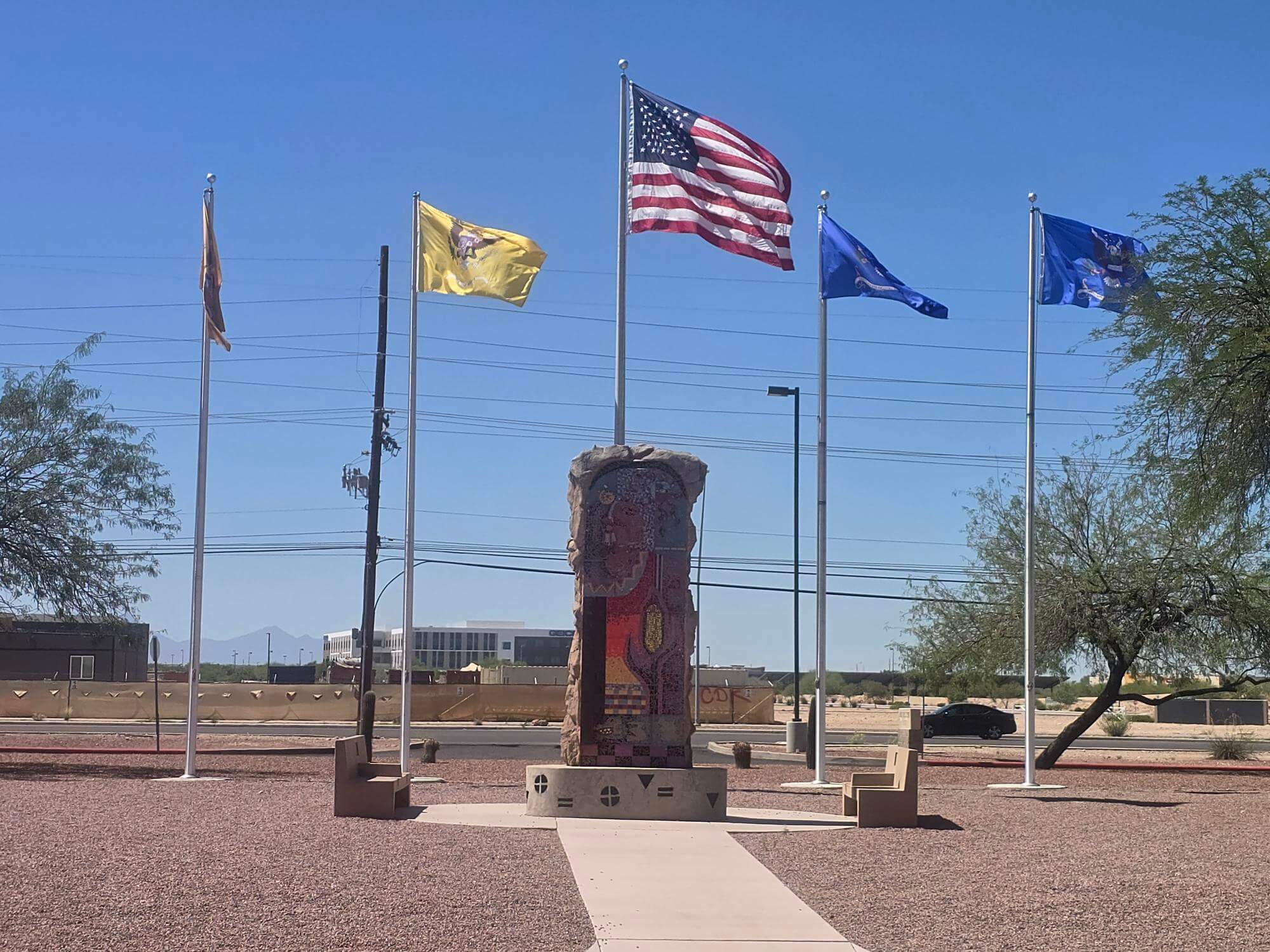 Greater Southern Arizona Area Chapter custom flags