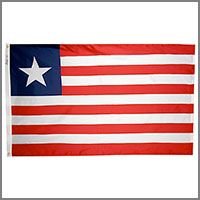 Liberia Flags
