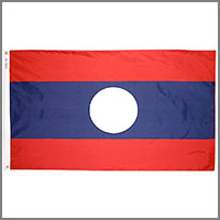 Laos Flags
