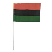 Pan-African Miniature Flag, MAFAM1218C