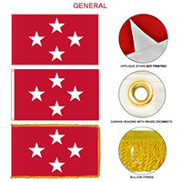 Marine Corps General Flags