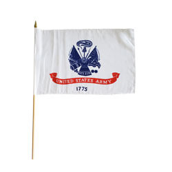 Army Miniature Economy Polyester Flag (12 in. x 18 in.), MARMY1218P