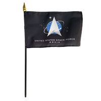 Space Force Miniature Flag, MASPAF46MA