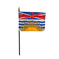 British Columbia Miniature Flag, MBRCO46