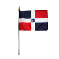 Dominican Republic National Miniature Flag