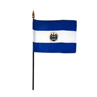El Salvador National Miniature Flag