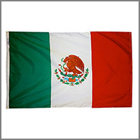 Mexican Flag and Banners