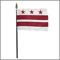 City & District Flags - Miniature