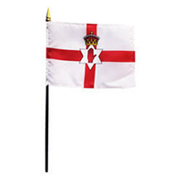 Northern Ireland Miniature Flag (1924-1972), MIREL46N