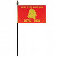 Marine Corps Devil Dogs Miniature Flag, MMARIBD46