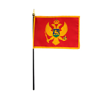 Montenegro Miniature Flag, MMONTE46