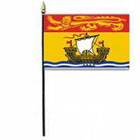 New Brunswick Miniature Flag, MNEBR46