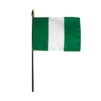 Federal Republic of Nigeria Miniature Flag, MNIGA46