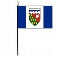 Northwest Territories Miniature Flag, MNOTE46