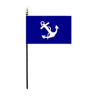 Port Captain Officer's Miniature Flag, MNPCP46