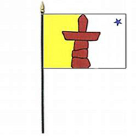 Nunavat Miniature Flag, MNUNA46