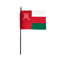 Oman Miniature Flag, MOMAN46