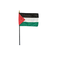Palestininan National Authority Miniature Flag, MPALE46