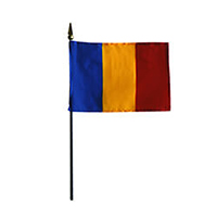 Romania Miniature Flag, MROMA46