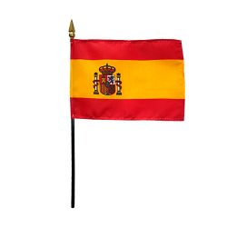 Spain Government Miniature Flag, FBPP0000012234