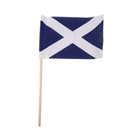 Scotland (St. Andrews Cross) Miniature Cotton Flag (4 in. x 6 in.), MSTAN46C