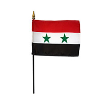 Syria Miniature Flag, MSYRI46