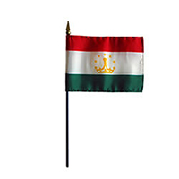 Republic of Tajikistan Miniature Flag, MTAJI46