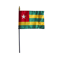 Togolese Republic Miniature Flag, MTOGO46
