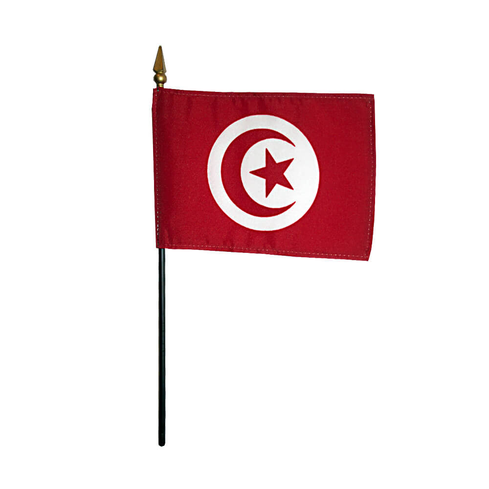 Tunisian Republic Miniature Flag