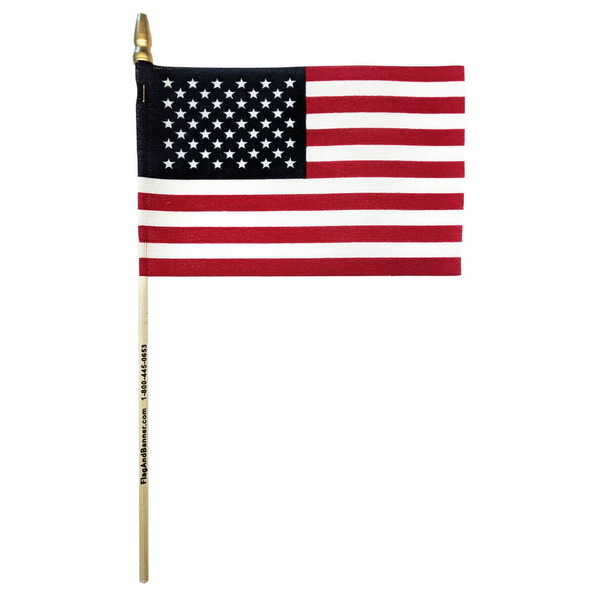 State of New Jersey 4/"x6/" Flag Desk Set Table Wooden Stick Staff