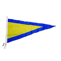 Nylon Rope Metal 1st Substitute Pennant
