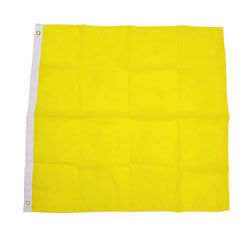 No. 14 Q International Code Signal Flag with Grommets | FlagandBanner.com