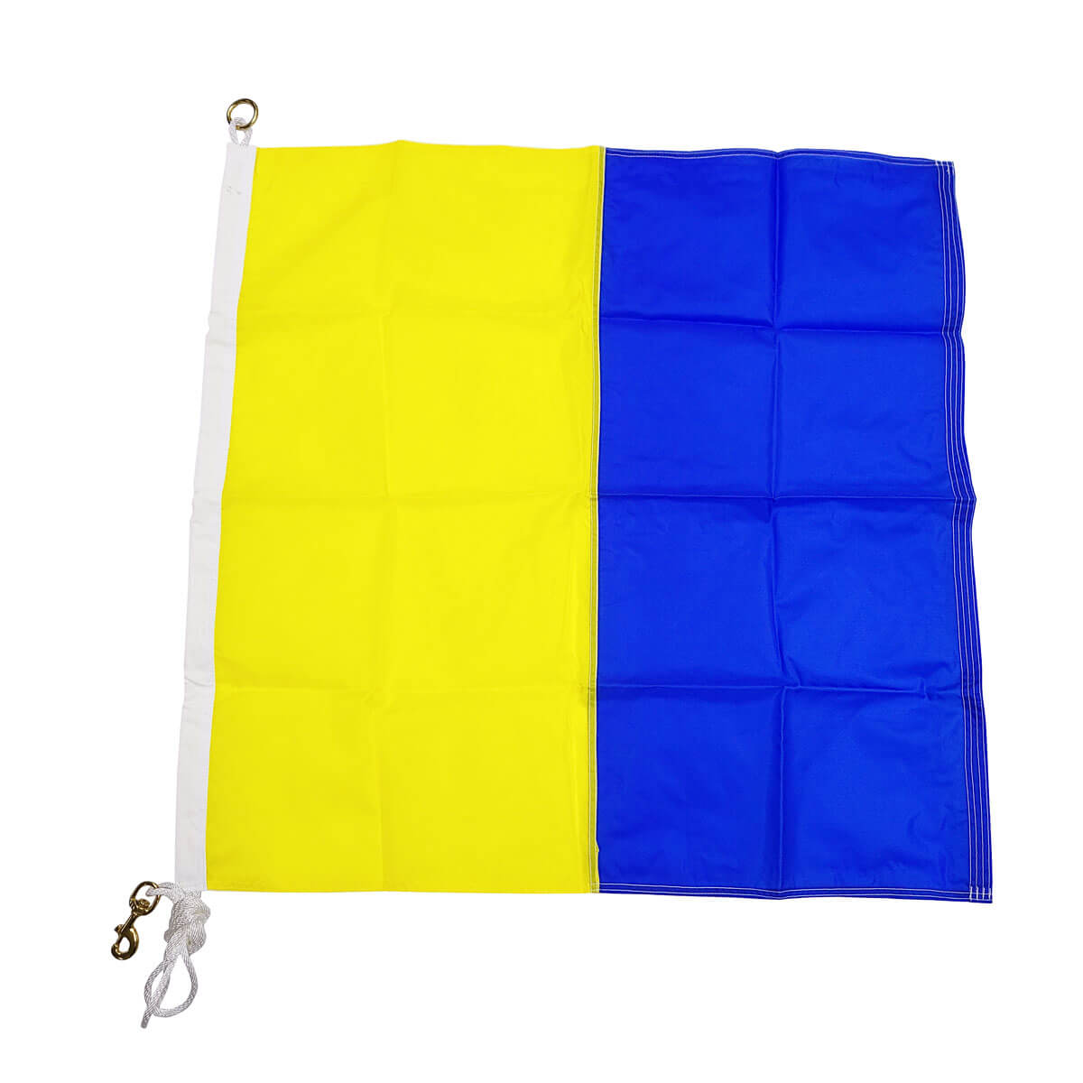 No. 10 K International Code Signal Flag with Rope and Snap Hook