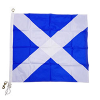 Nylon Rope Metal 'M' International Code Signal Flag