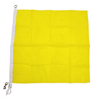 Nylon Rope Metal 'Q' International Code Signal Flag
