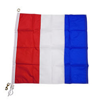 Nylon Rope Metal 'T' International Code Signal Flag