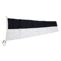 6 International Code Signal Pennant, Nylon Rope Metal