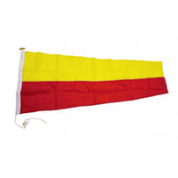 Nylon Rope Wood '7' International Code Signal Pennant
