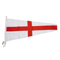 Nylon Rope Metal '8' International Code Signal Pennant
