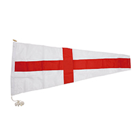 Nylon Rope Wood '8' International Code Signal Pennant